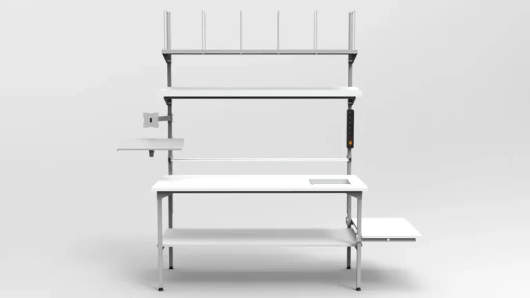 Stół do pakowania 120x70 cm z wagą w blacie RA Construction PC-3-0004-2