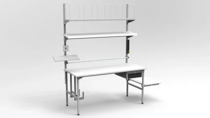 Stół do pakowania z uchwytem na kamerę 120x70 cm– PC-3-0005