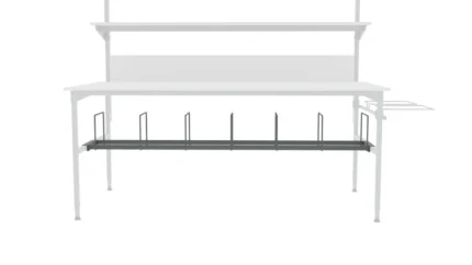 półka na kartony 120x30 cm pod blatem stołu RA Construction 2