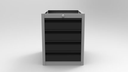 Szafka metalowa z 4 szufladami RA Construction sc-007 - 2