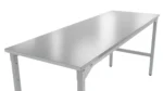 Blat z blachy ocynkowanej 120x70 cm