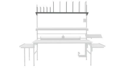 Półka na kartony do stołu 120x30 cm RA Construction