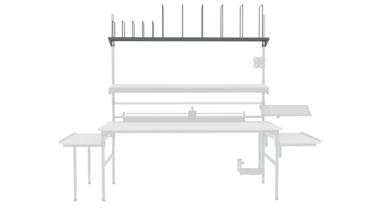 Półka na kartony do stołu 120x30 cm RA Construction