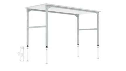 skokowa regulacja wysokości stoły RA Construction