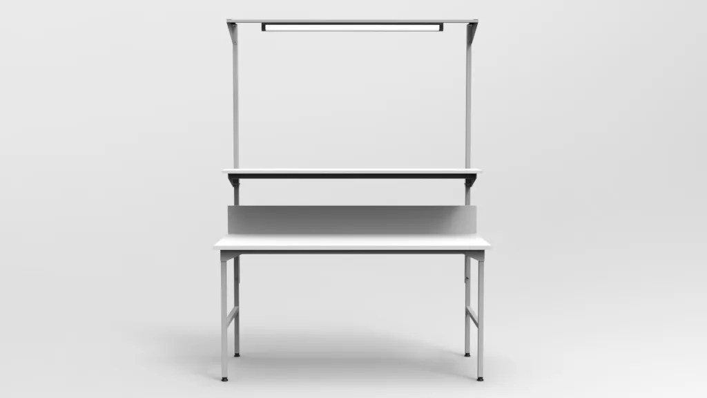 stół montażowy 120x70 cm z półką EC-2-0005 front