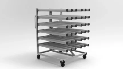 wózek na wałki aniloxowe rc-040