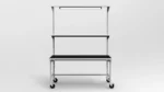 Stół montażowy mobilny 160x70 cm z balanserem RA Construction EC-3-0011 front