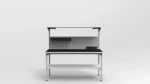 Stół montażowy z dolną półką 160×70 cm RA Construction – EC-3-0008 front