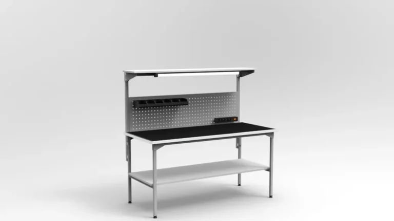 Stół montażowy z dolną półką 200×70 cm RA Construction – EC-4-0008