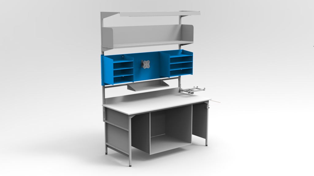 Stół roboczy do opracowania obuwia RA Construction – PC-4-0009 Stół roboczy do opracowania obuwia RA Construction – PC-4-0009
