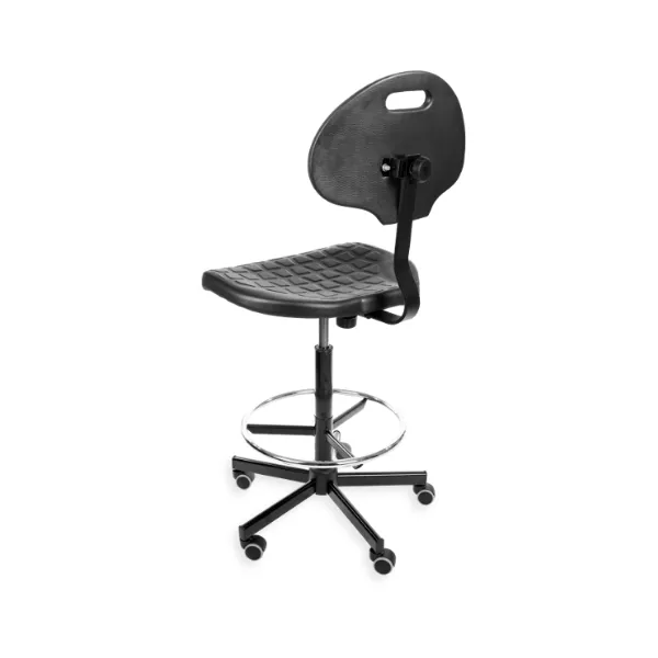 Krzesło biurowe z oparciem i regulacją RA-PUR_MAX_HRING_WH 2