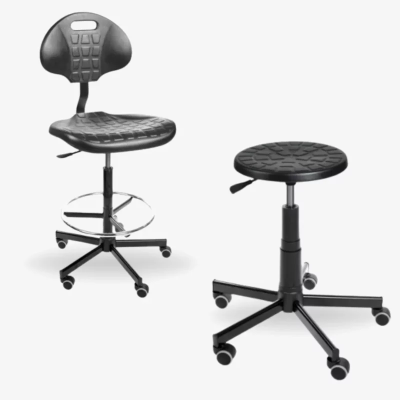 Krzesła i taborety przemysłowe RA Construction