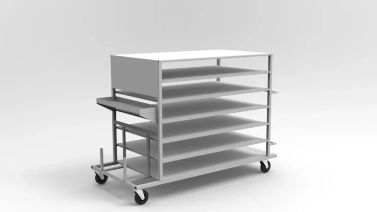 Wózek do pakowania arkuszy kartonowych 1200×800 RA Construction WC-1-0001