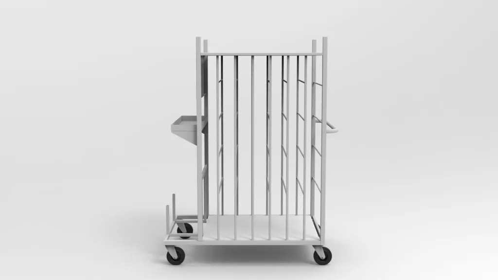 Wózek magazynowy na kartony 1200×800 RA Construction WC-1-0002 2