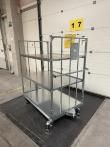 wózek transportowy przemysłowy RA Construction